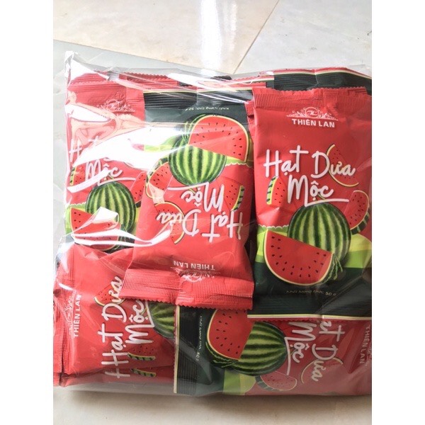 COMBO (25 GÓI) Hạt dưa sạch Thiên Lan rang củi vị mộc (40g)