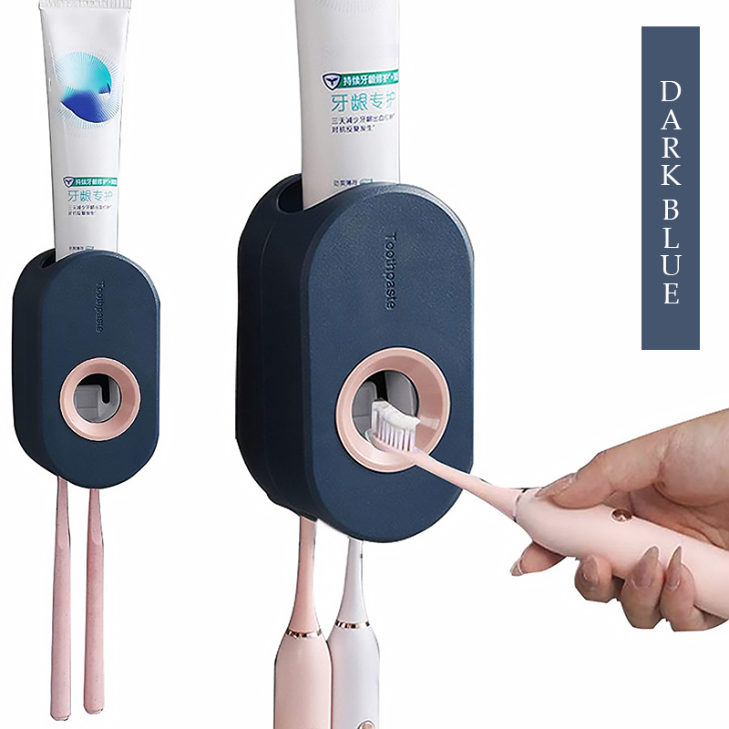 🔥 HYGIENE 🔥 2 In 1 Wall Mounted Automatic Toothpaste Dispenser Squeezer ...