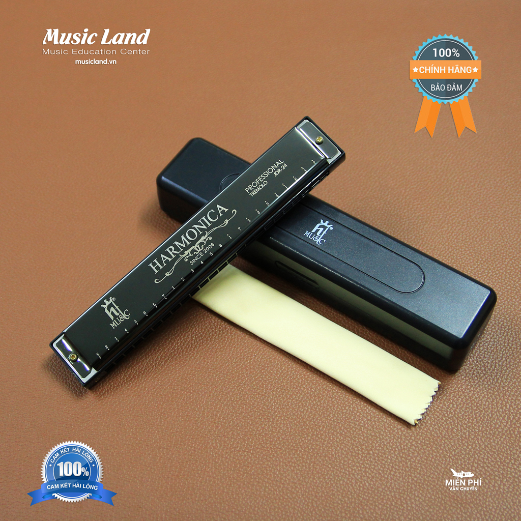 Kèn Harmonica HT-24C – Chính Hãng