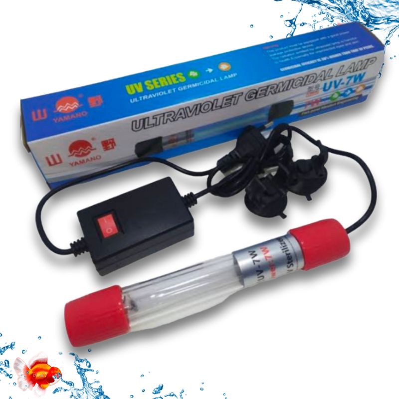 Lampu anti bakteri lumut YMN / YAMANO UV 7WATT