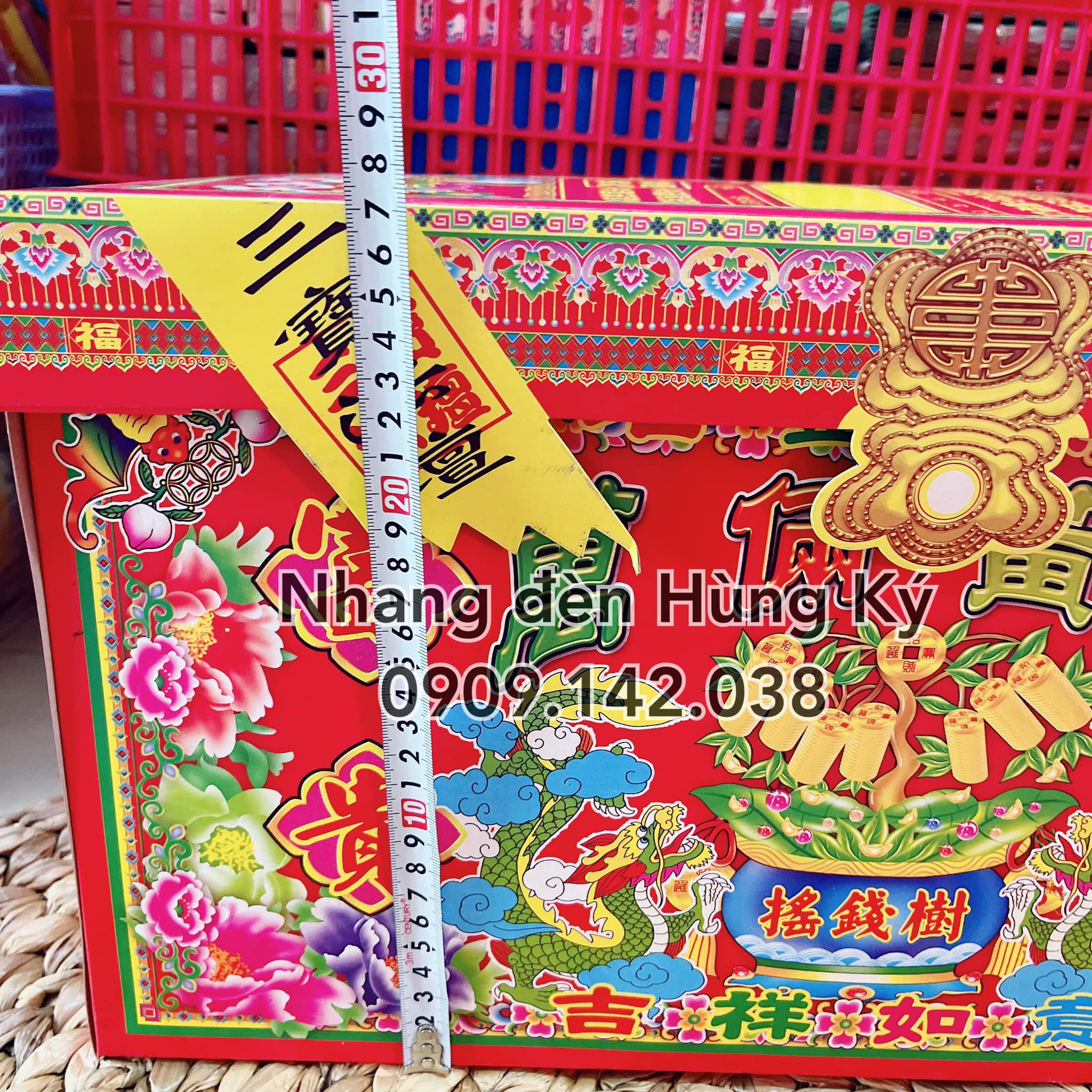 Hàng mã rương đựng giấy cúng