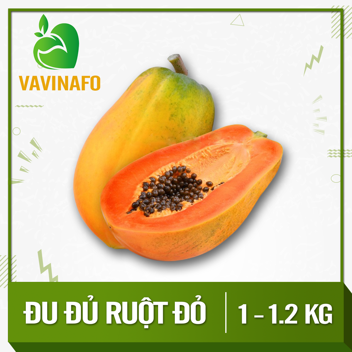 HCM - Đu đủ ruột đỏ - Giao nhanh HCM