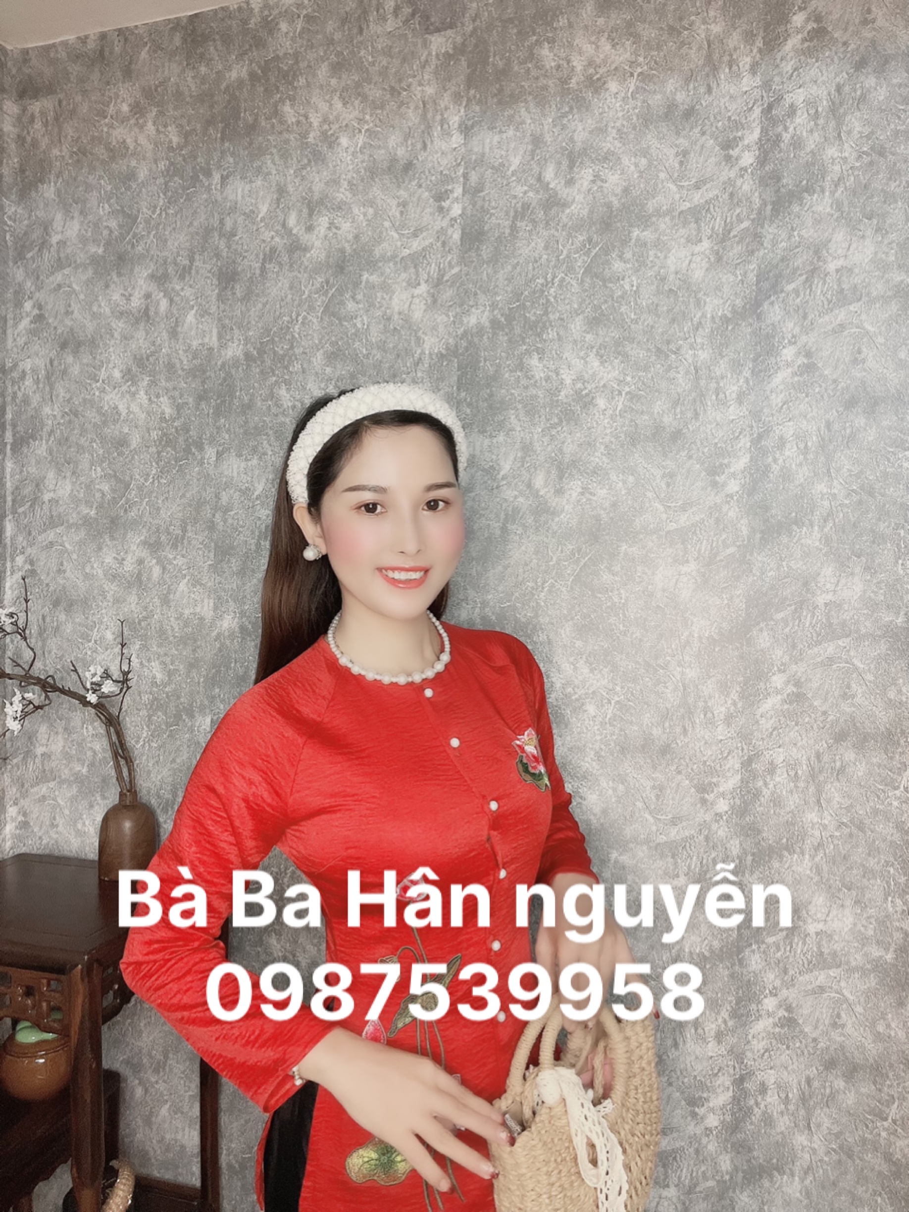 SÉT BÀ BA THIÊU SEN ( CÓ KÈM QUẦN )