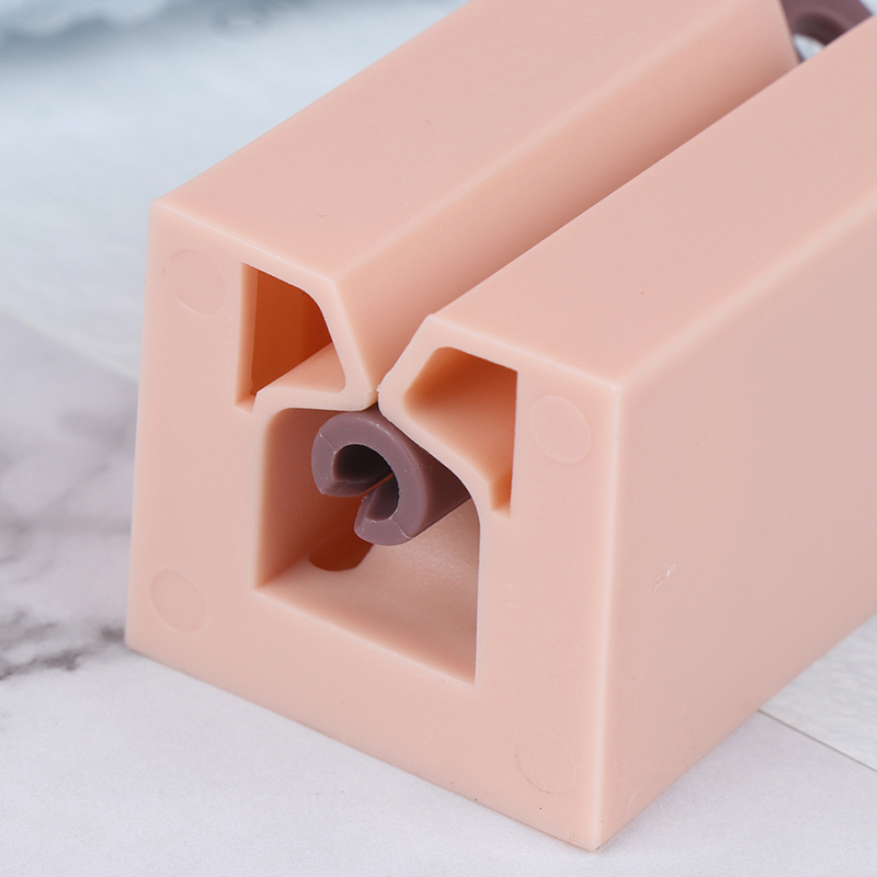 1Pc Bathroom Kitchen Squeeze Tube Squeezer Easy Press Toothpaste Dispenser. 