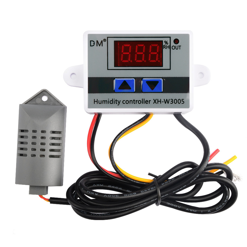 W3005 XH-W3005 Digital Humidity Meter Hygrometer Controller DC 12V 24V ...