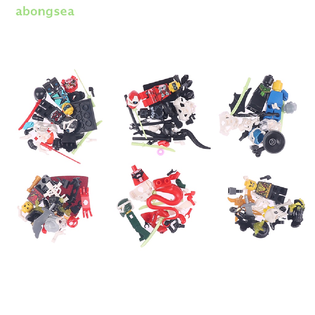 Bộ 24 đồ chơi lắp ráp mô hình nhân vật Ninjago mini