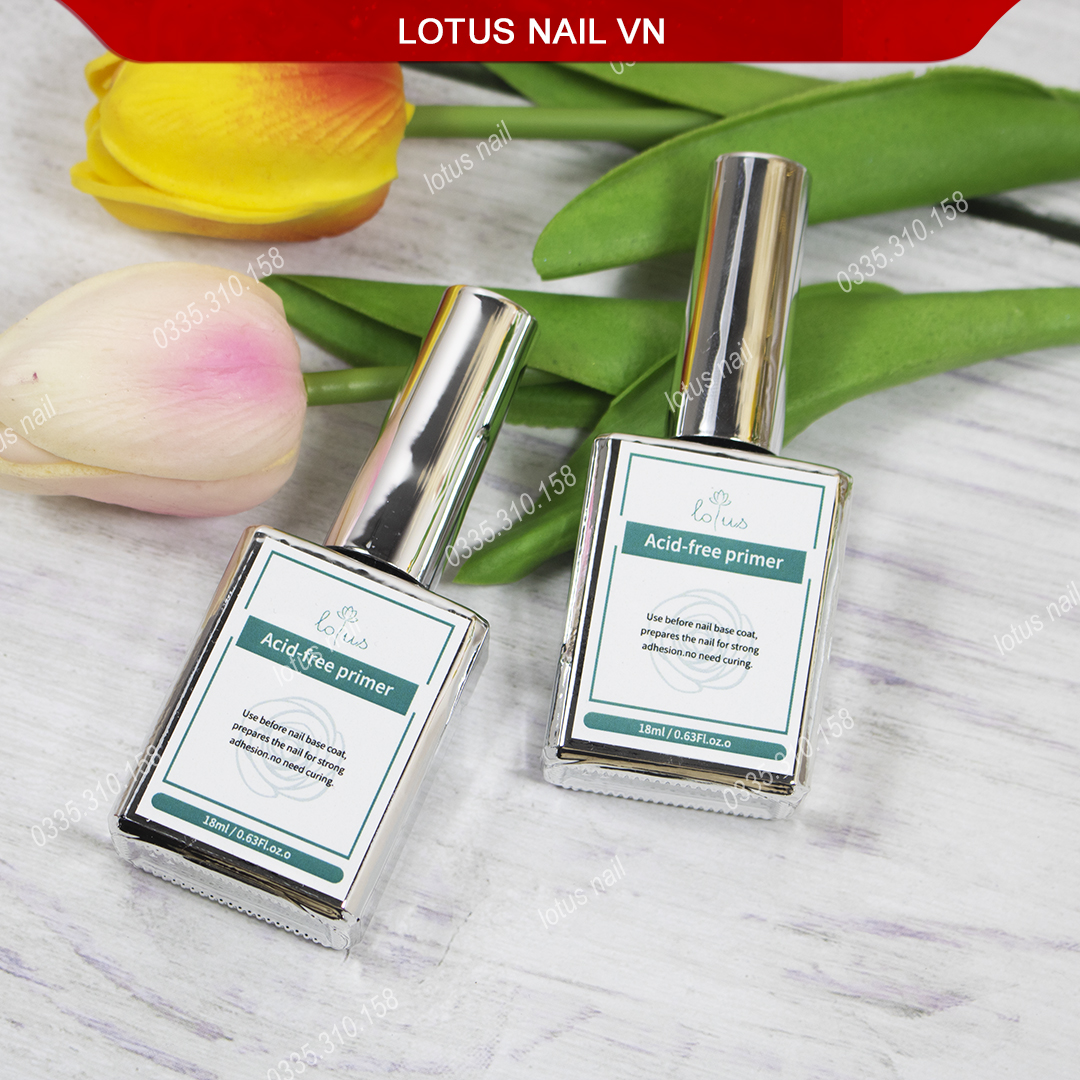Kiềm dầu ( Primer ), khử dầu lotus chai 18ml