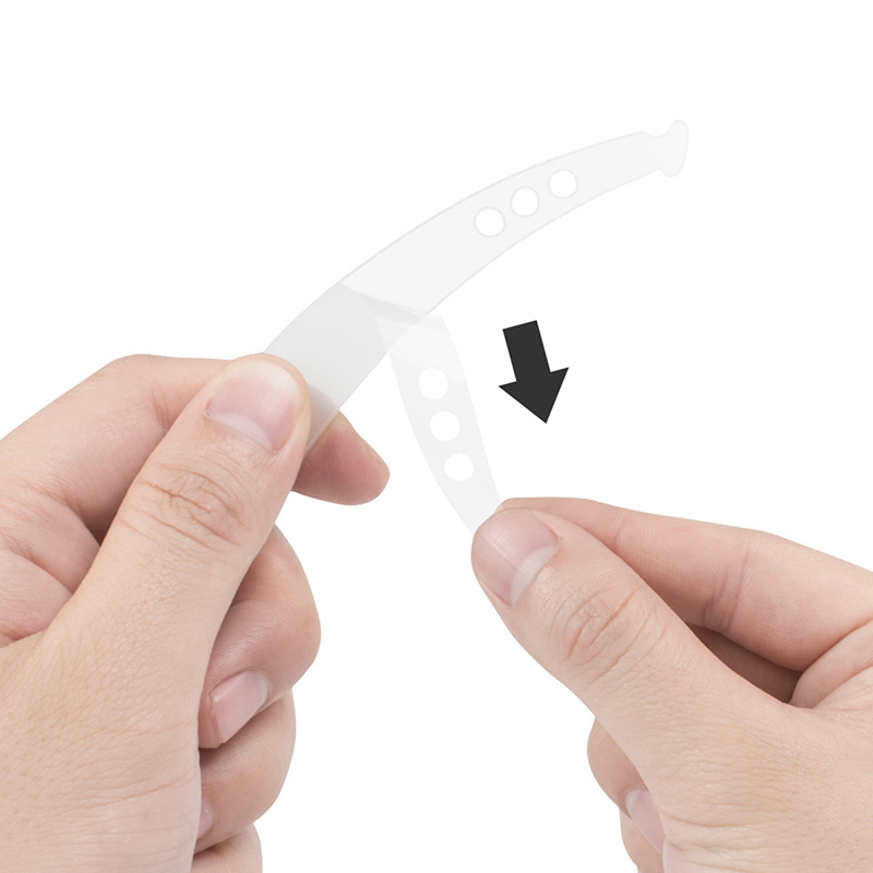 Permannet Makeup Bow and Arrow Line Ruler For String Pre Inked Tattoo Mapping Measuring Brow. 