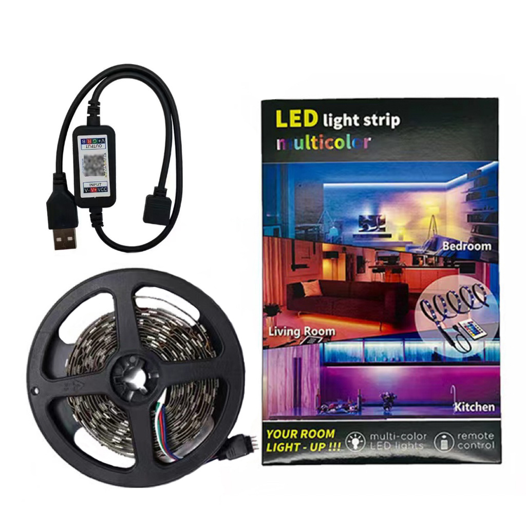 Đèn Led dây RGB 7 màu cuộn 5m