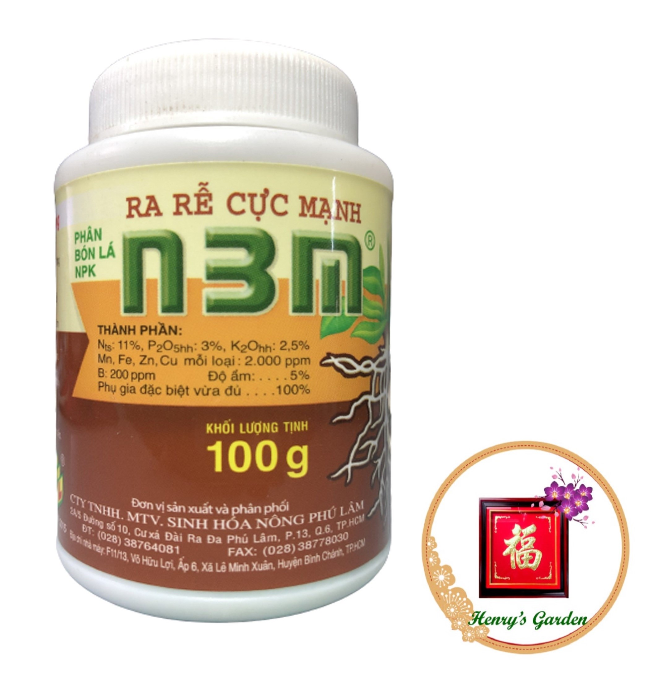 Phân bón lá ra rễ n3m - #327a# 100g