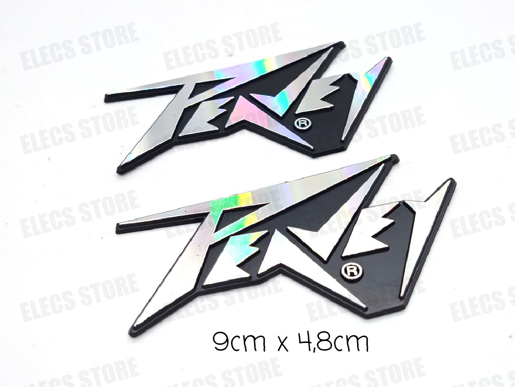 Bộ 2 tem loa, nhãn mác dán thùng loa, thùng sub peavey