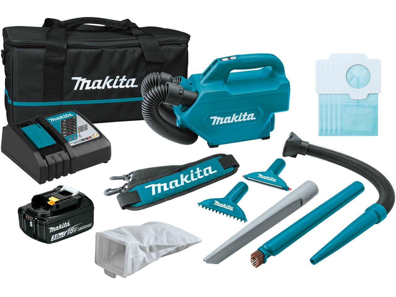 Máy hút bụi dùng pin Makita - DCL184Z (không kèm pin sạc)
