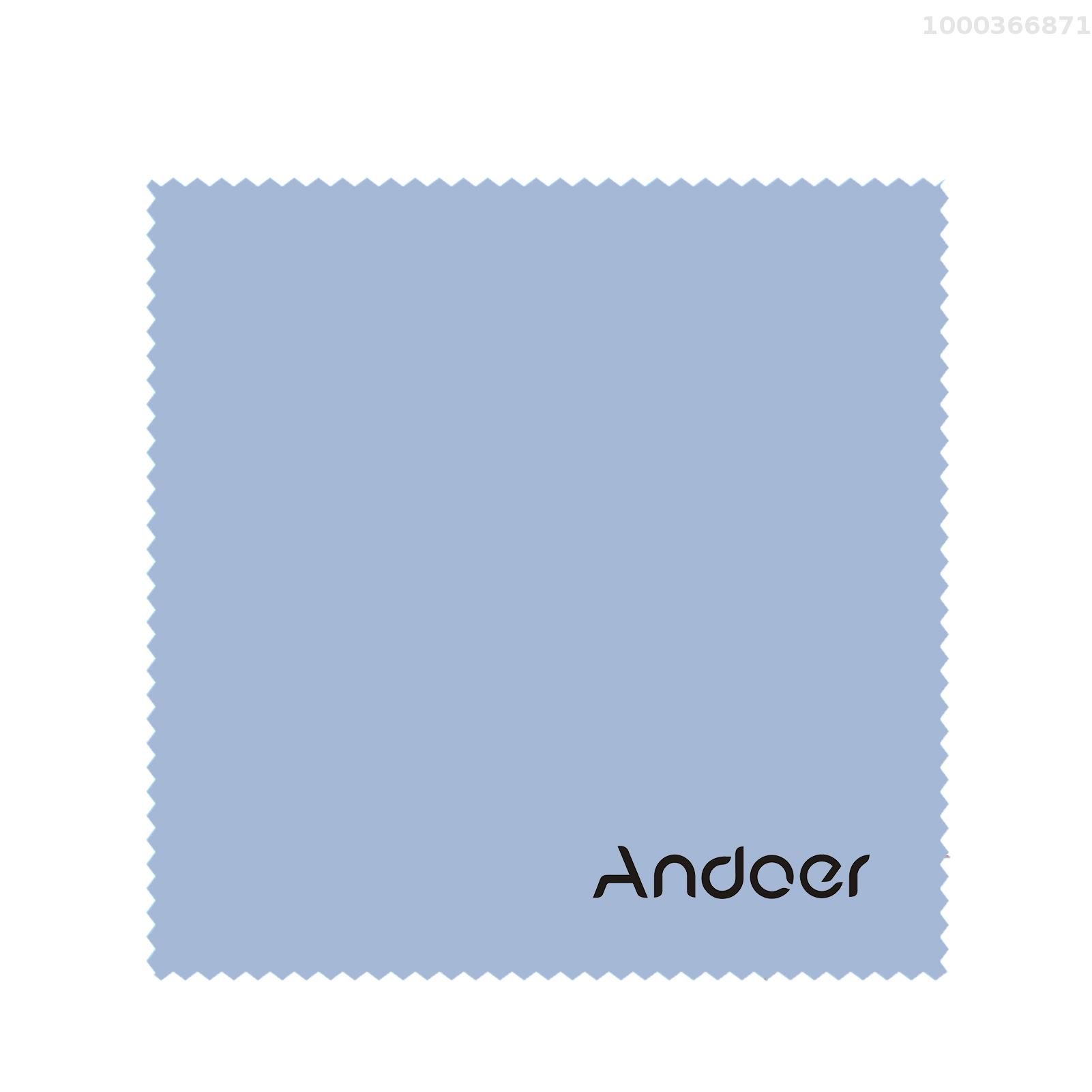 Andoer 10×10cm Microfiber Cleaning Cloth for Glasses Screen Cleaner Cloth Premium Cloth for Lens/DSLR Camera/Camcoder/Phone/Tablet/Computer