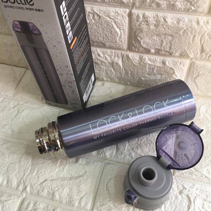Bình Giữ Nhiệt LocknLock 500ml Vacuum Bottle LHC6800FU
