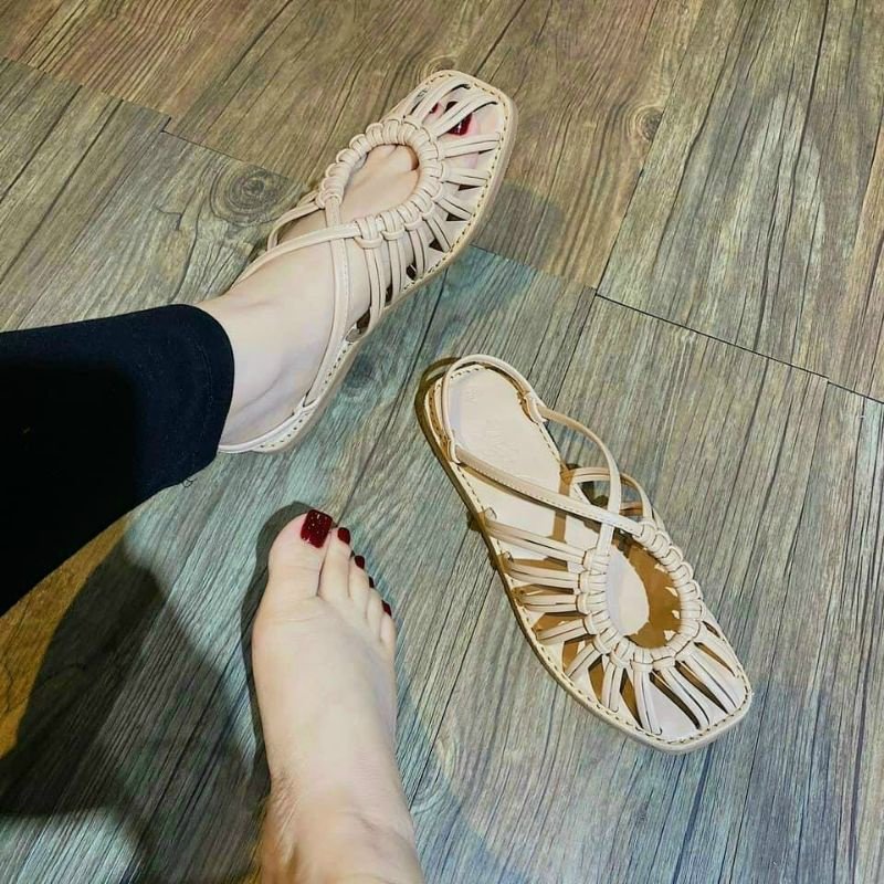Giày sandal thấp quai đan chiến binh có size lớn 35-42