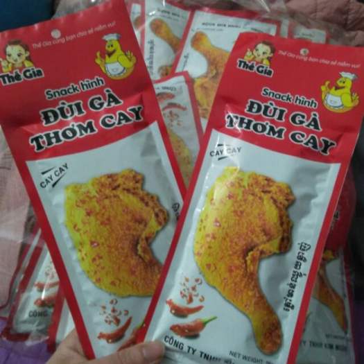[ mẫu thử ] 5 Gói Snack Đùi Gà Thơm Cay