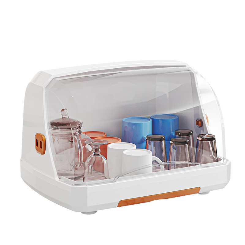 YONUO  cup hộp lưu trữ Kệ nhựa chống bụi cốc thủy tinh tách trà khay Tabletop cốc nước hộp lưu trữ ngăn để cốc cống