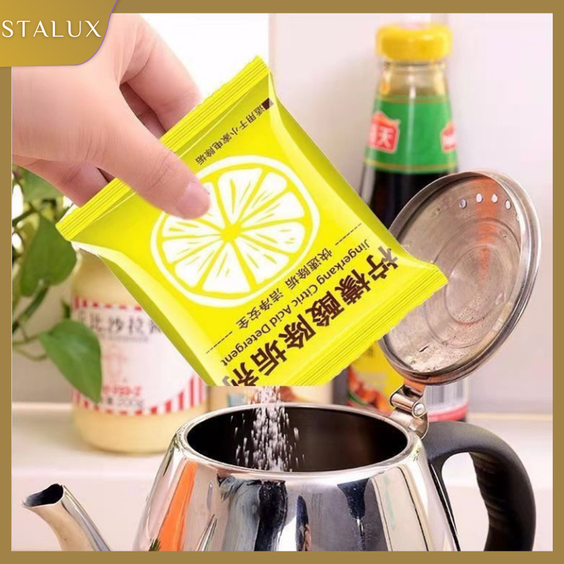 Starlux 5/10PCS Citric Lemon Acid Detergent Inner Container Cleaner