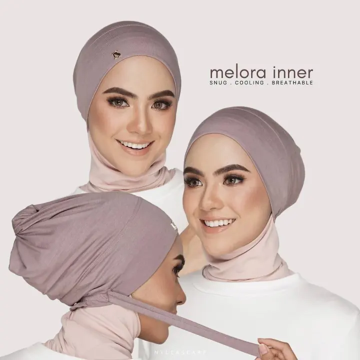 Tudung Instant Melora Inner Snowcap Inner Anak Tudung Neelofa Hijab Inner Hijab Lazada Singapore