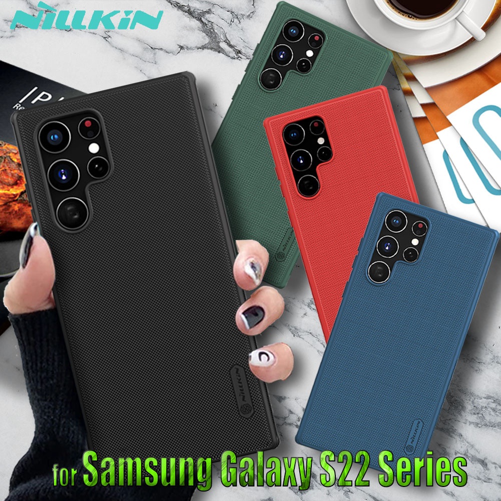 Ốp lưng samsung galaxy s22, s22 plus, s22 ultra nillkin frosted shield