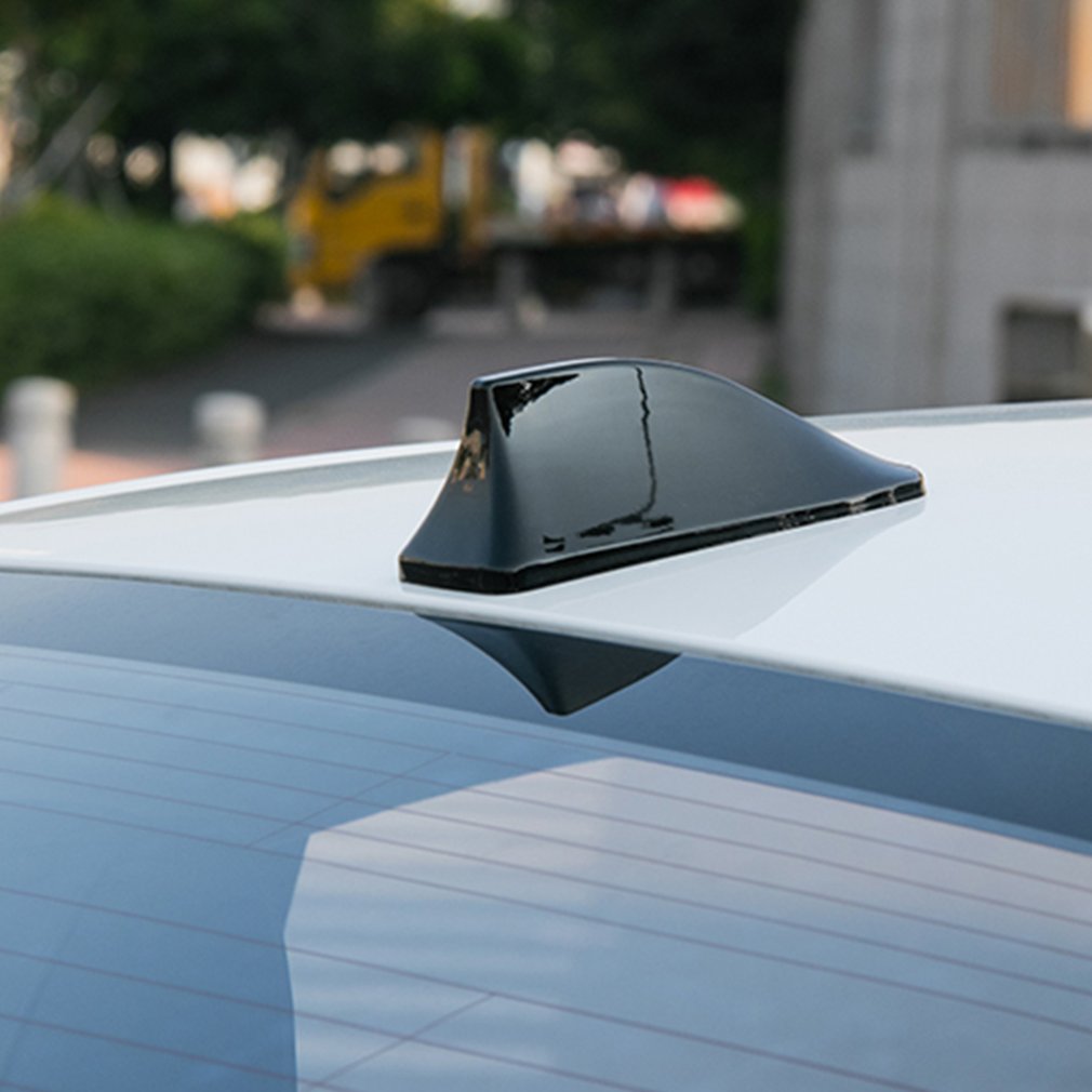 Universal Car Shark Antenna Auto Exterior Roof Shark Fin Antenna Signal Protective Aerial Car Styling.