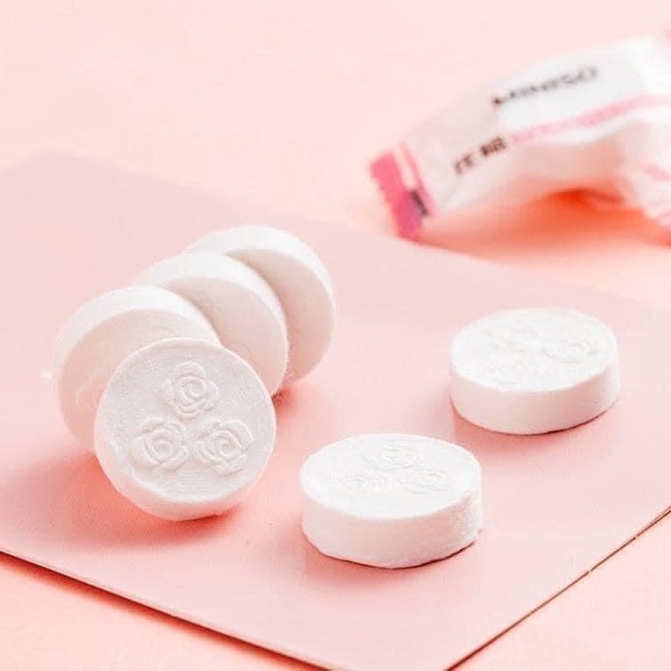 Mặt nạ nén Miniso Nhật Bản túi 100 viên