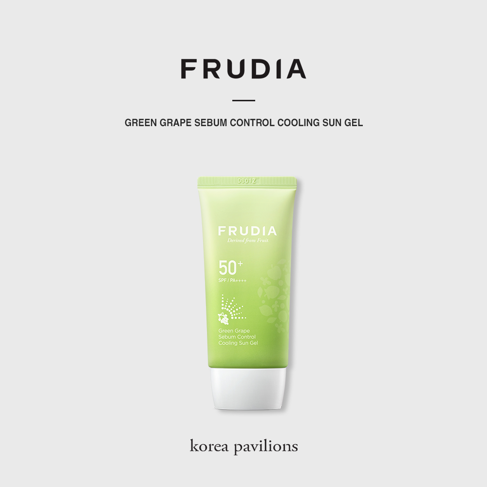 [FRUDIA Official] Green Grape Sebum Control Cooling Sun Gel, SPF50+ PA ...
