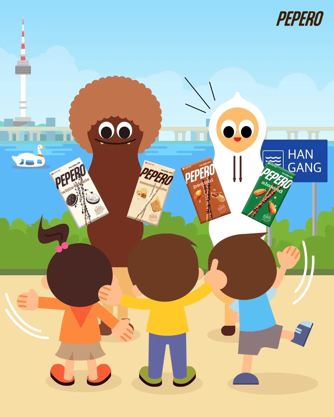 Bánh que Pepero Lotte 56g