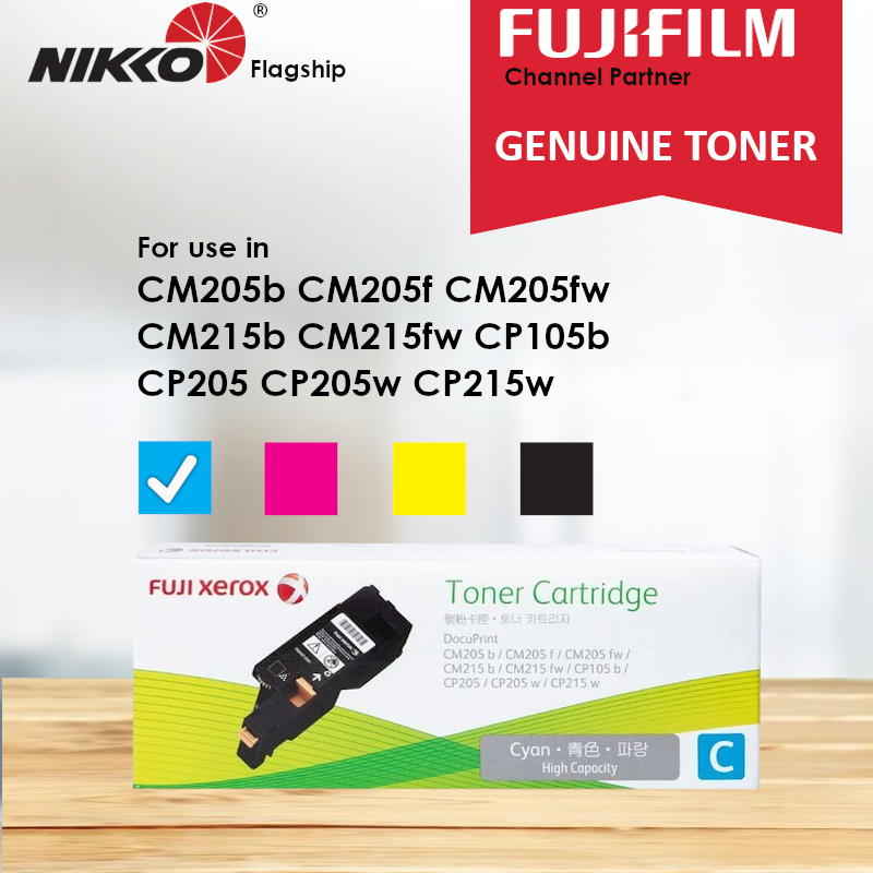 Fuji Xerox Cyan Toner for DocuPrint 