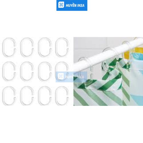 Rèm phòng tắm IKEA OLEBY siêu chống thấm