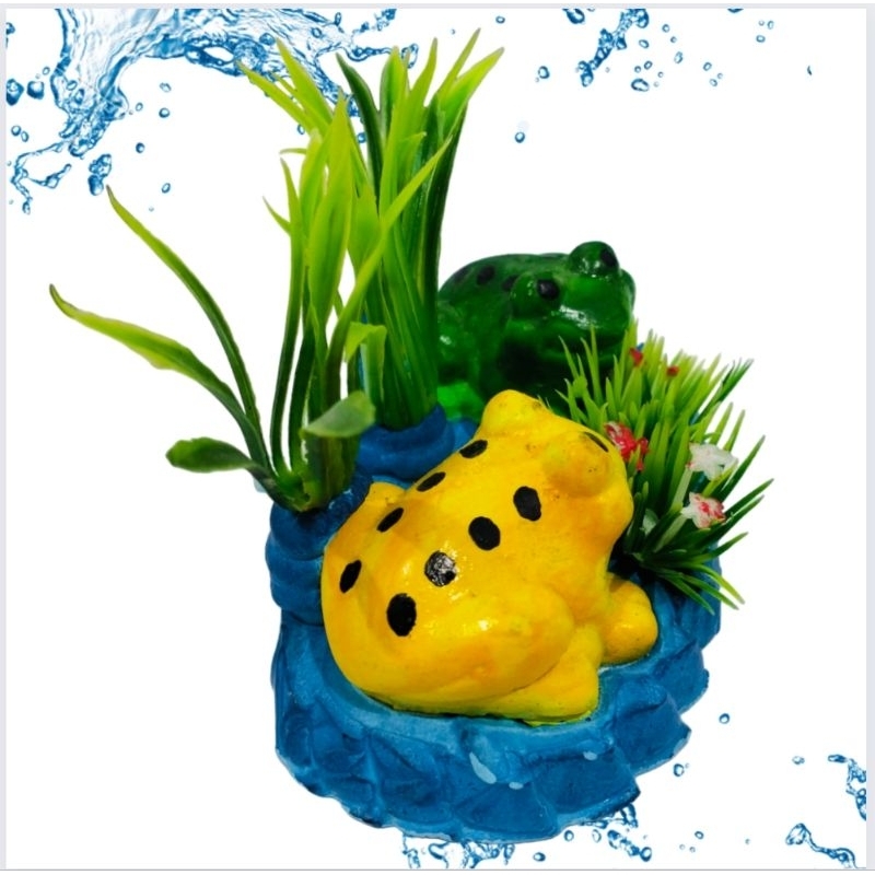 HIASAN DEKORASI AQUARIUM AQUASCAPE KATAK 2