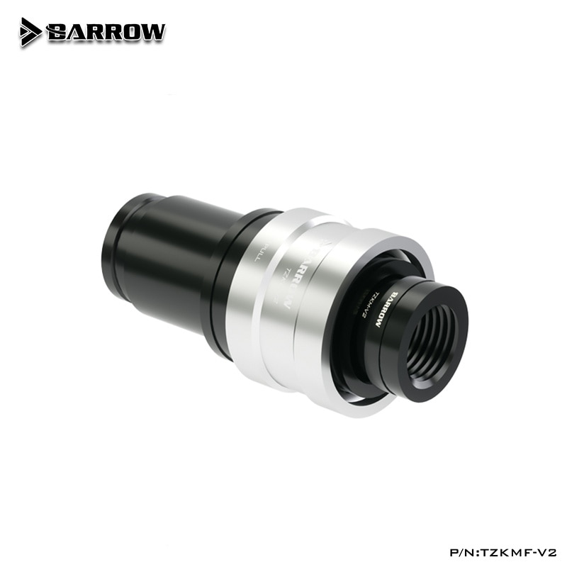 BARROW Quick Disconnect Connector,Male/Female Kit G1/4\" DIY Computer