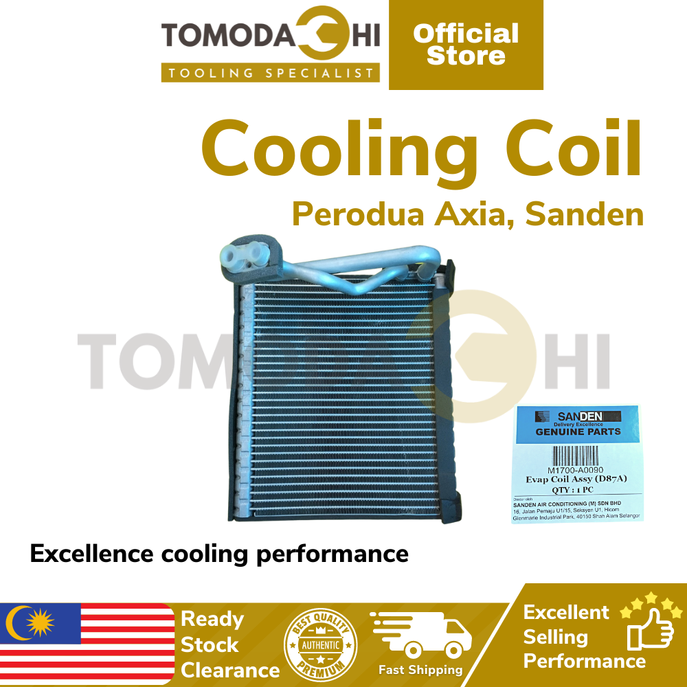 TOMODACHI Aircond Cooling Coil Axia cooling coil aircond kereta Axia