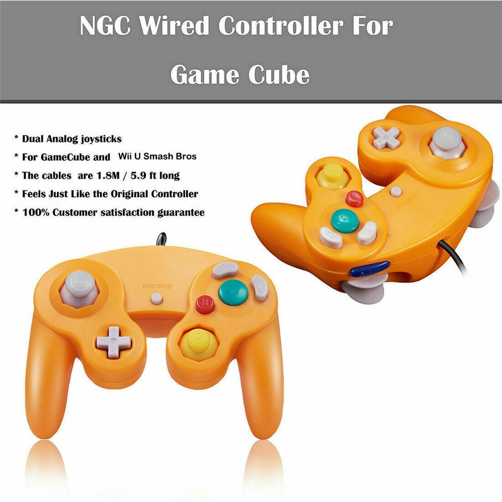 Wired Gamepad For Nintend NGC GC For Gamecube Controller For Wii Wiiu Gamecube Console For Joystick Joypad Game Accessory