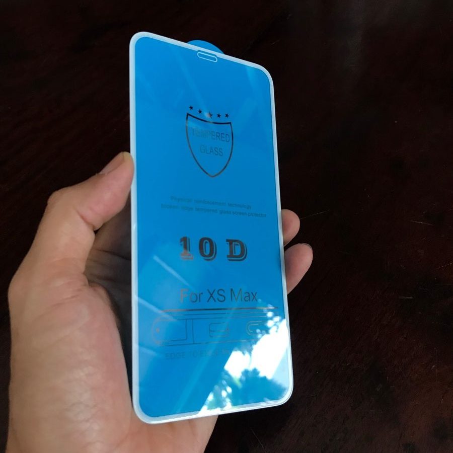 [sale] Kính cường lực XSMAX / 11 PROMAX (Trắng) Kính full tốt