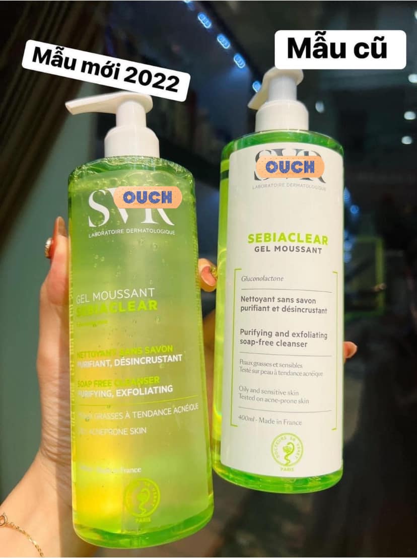 Sữa rửa mặt SVR Sebiaclear Gel Moussant 400ml