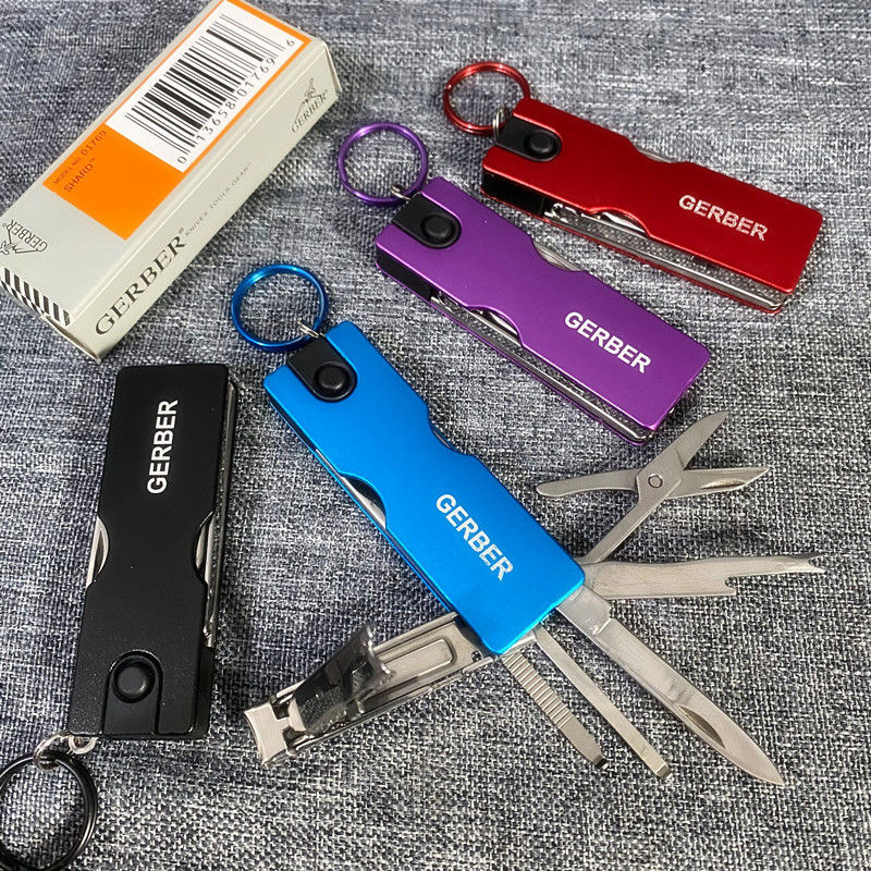 GERBER DELUXE UTILITY Pocket Beauty Tools (LED LIGHT, NAIL CLIPPERS,  FILE, TWEEZERS, EAR PICK)