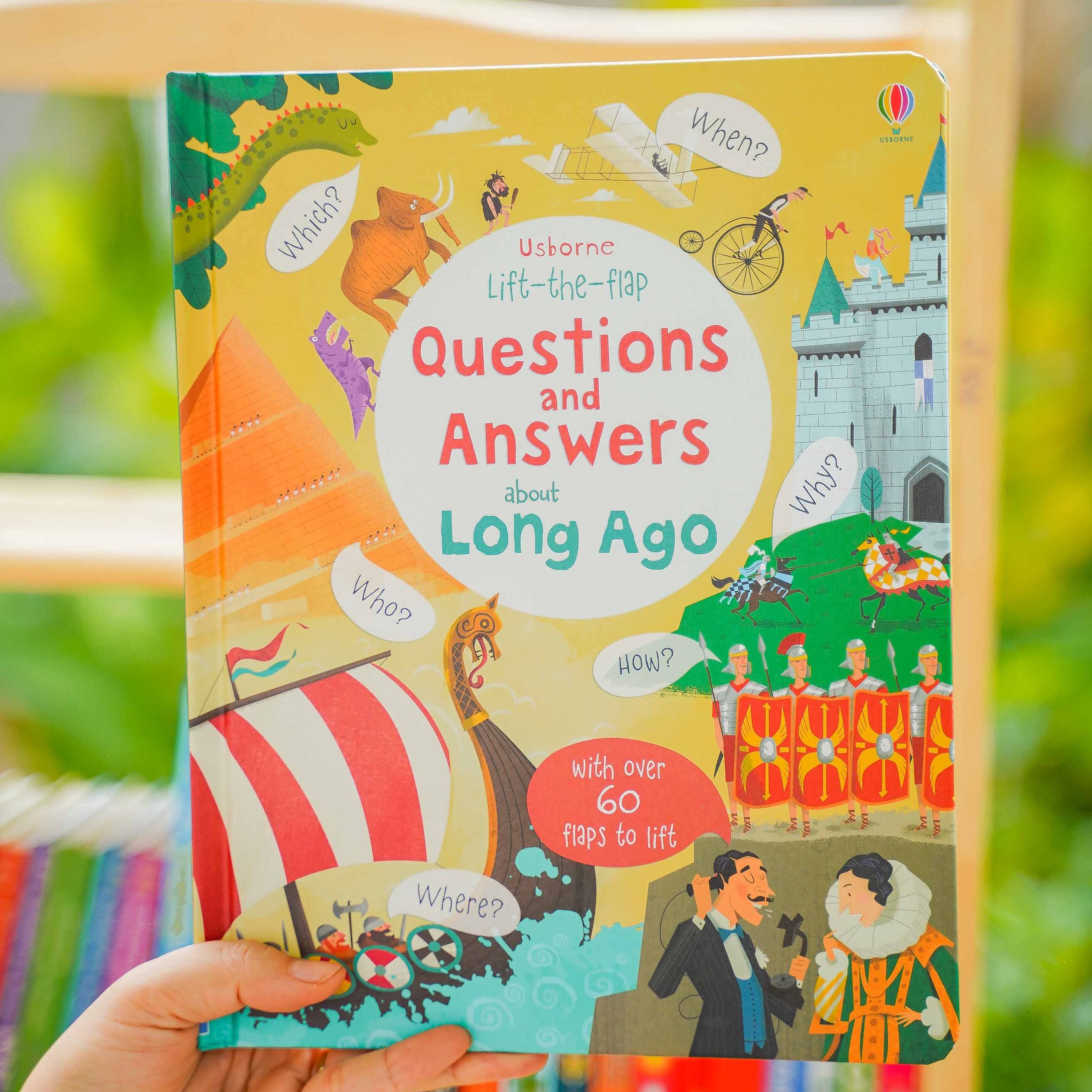 Book English children flip open explore lift the flap questions and answers