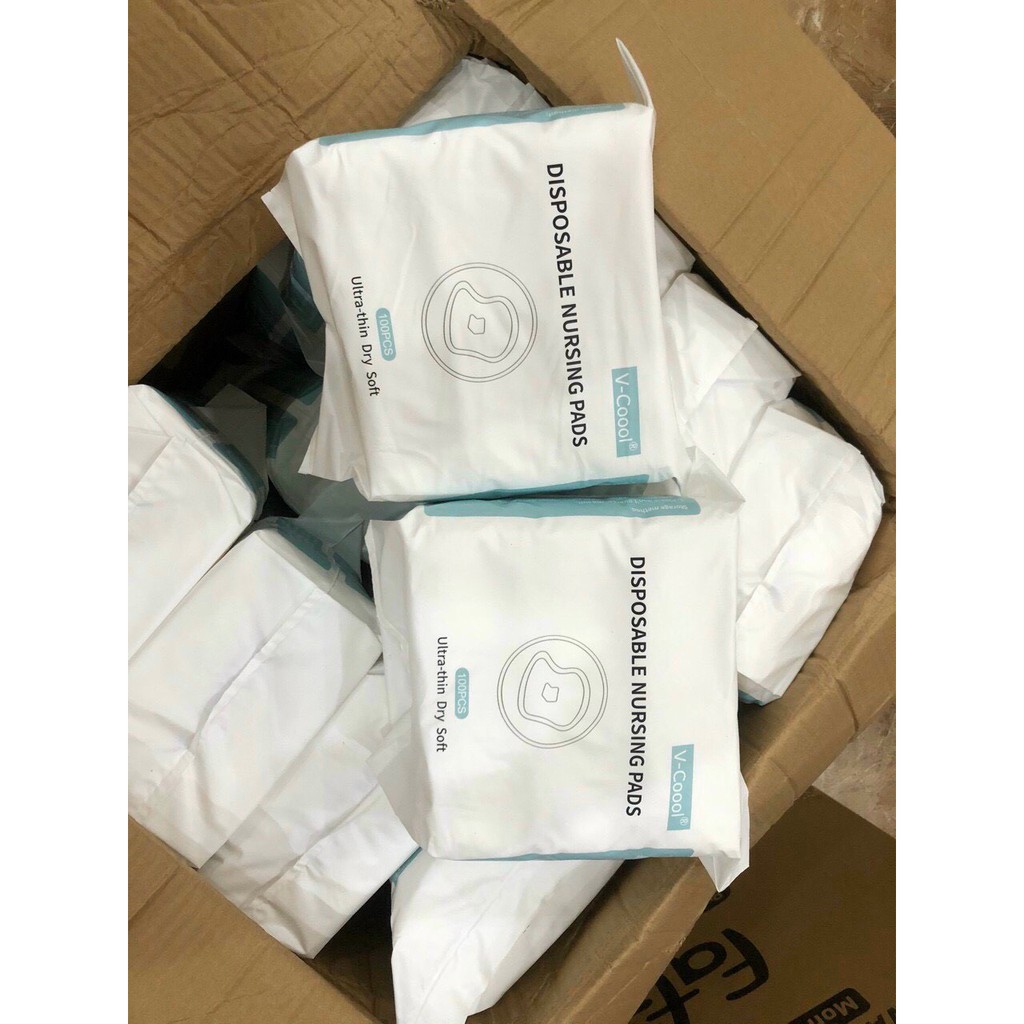 Miếng lót thấm sữa cmbear (gói 108 miếng)/ Vcoool (100 miếng) siêu xịn
