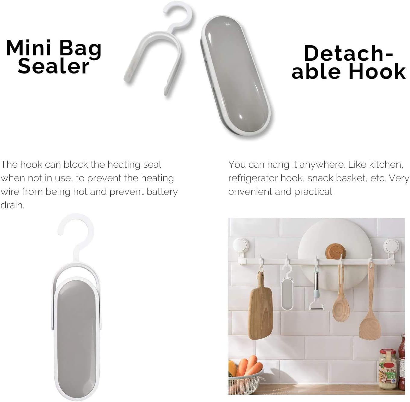 Tools Hand Pack Machine Snacks Food Small Fruit Mini Clip Sealing Machine 1 Sealing Pressure Preservation Heat Sealing Portable. 