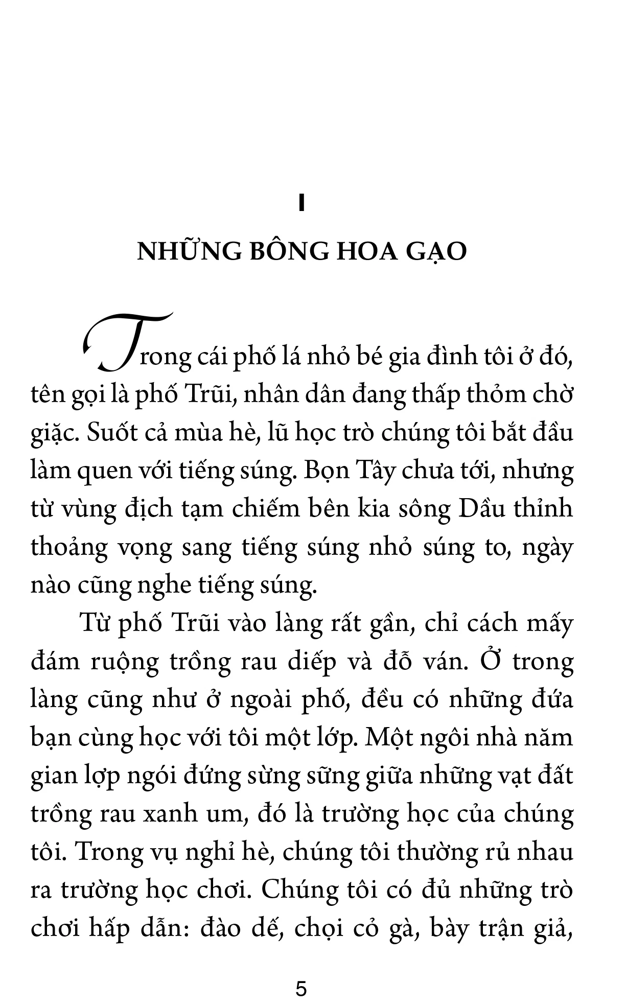 Từ giã tuổi thơ