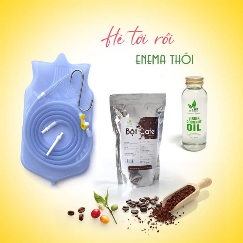 Bột Cà phê Enema nguyên chất 1kg