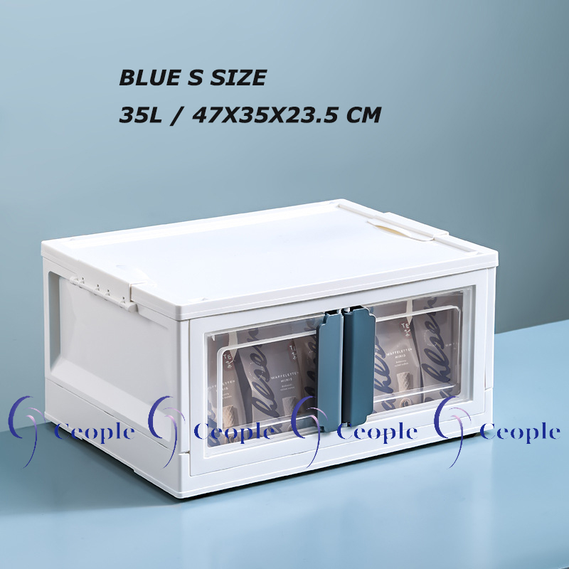 Foldable Stackable Storage Moveable Storage Box Wardrobe Drawer