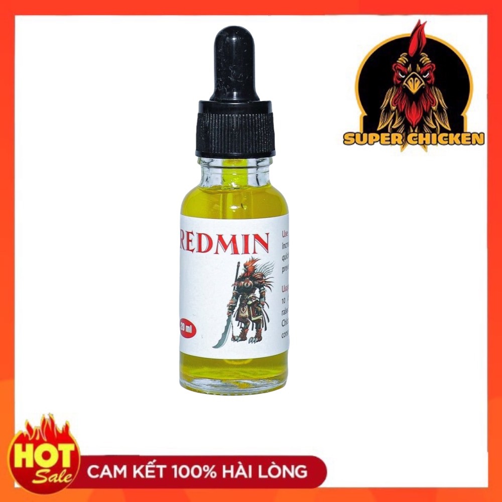 Redmin vàng dinh dưỡng cho gà đá 20ml