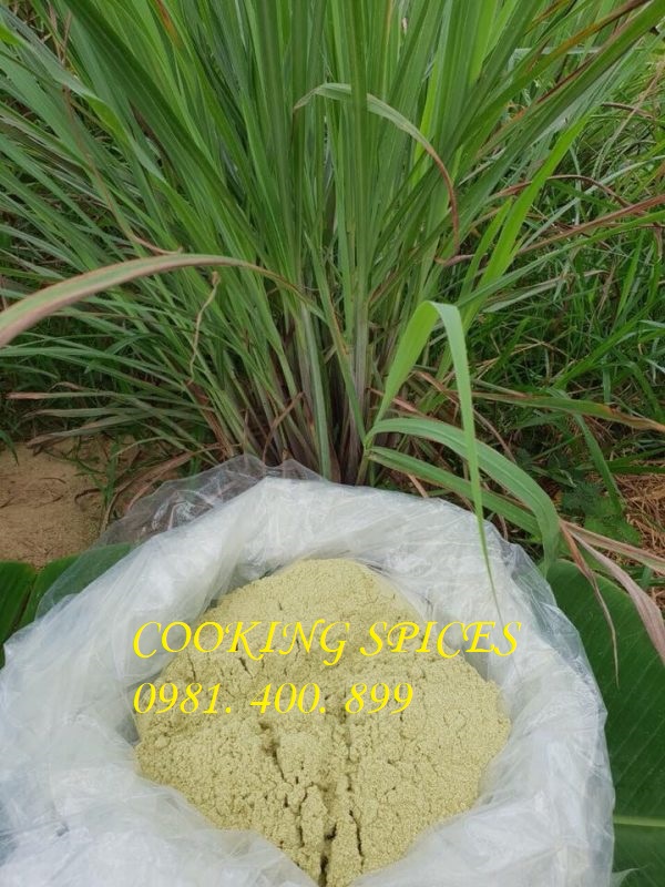Bột Sả Nguyên Chất ( Lemongrass Ground ) dùng để ướp thịt, hải sản