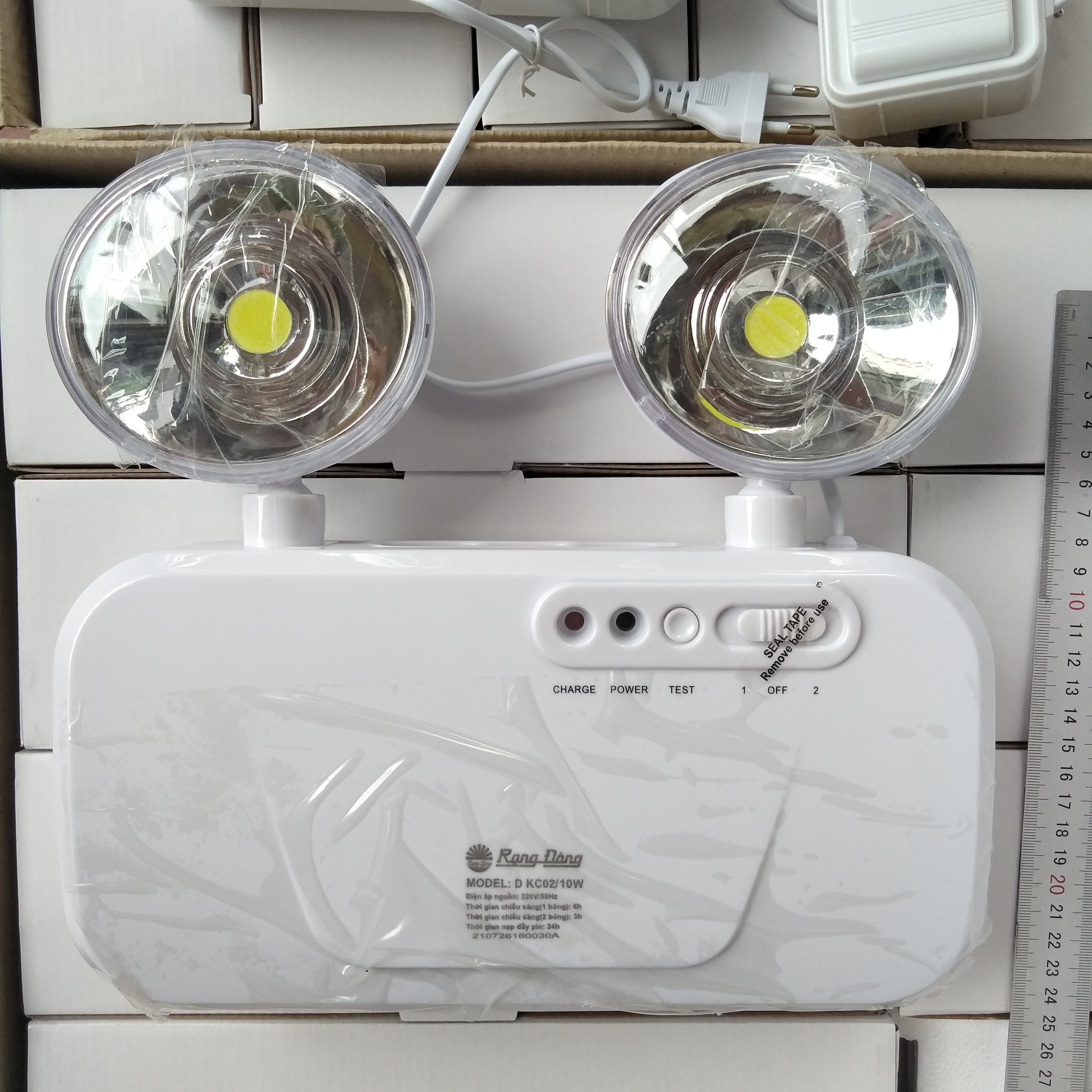 Đèn LED Chiếu sáng khẩn cấp 10W Rạng Đông - Chính hãng