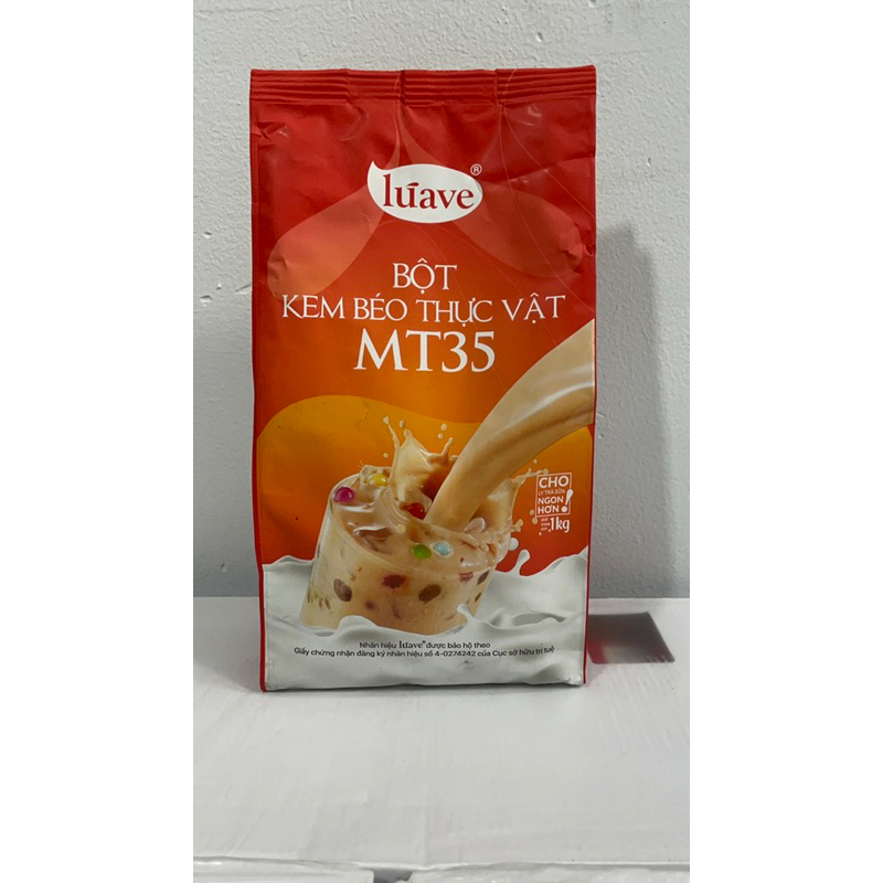 Bột Kem Béo Pha Trà Sữa MT35 LUAVE BỊCH 1KG date mới