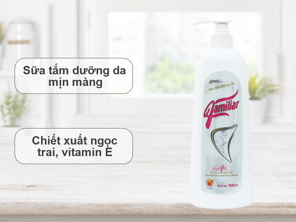 Sữa tắm dưỡng da Familiar Luxury 1 lít