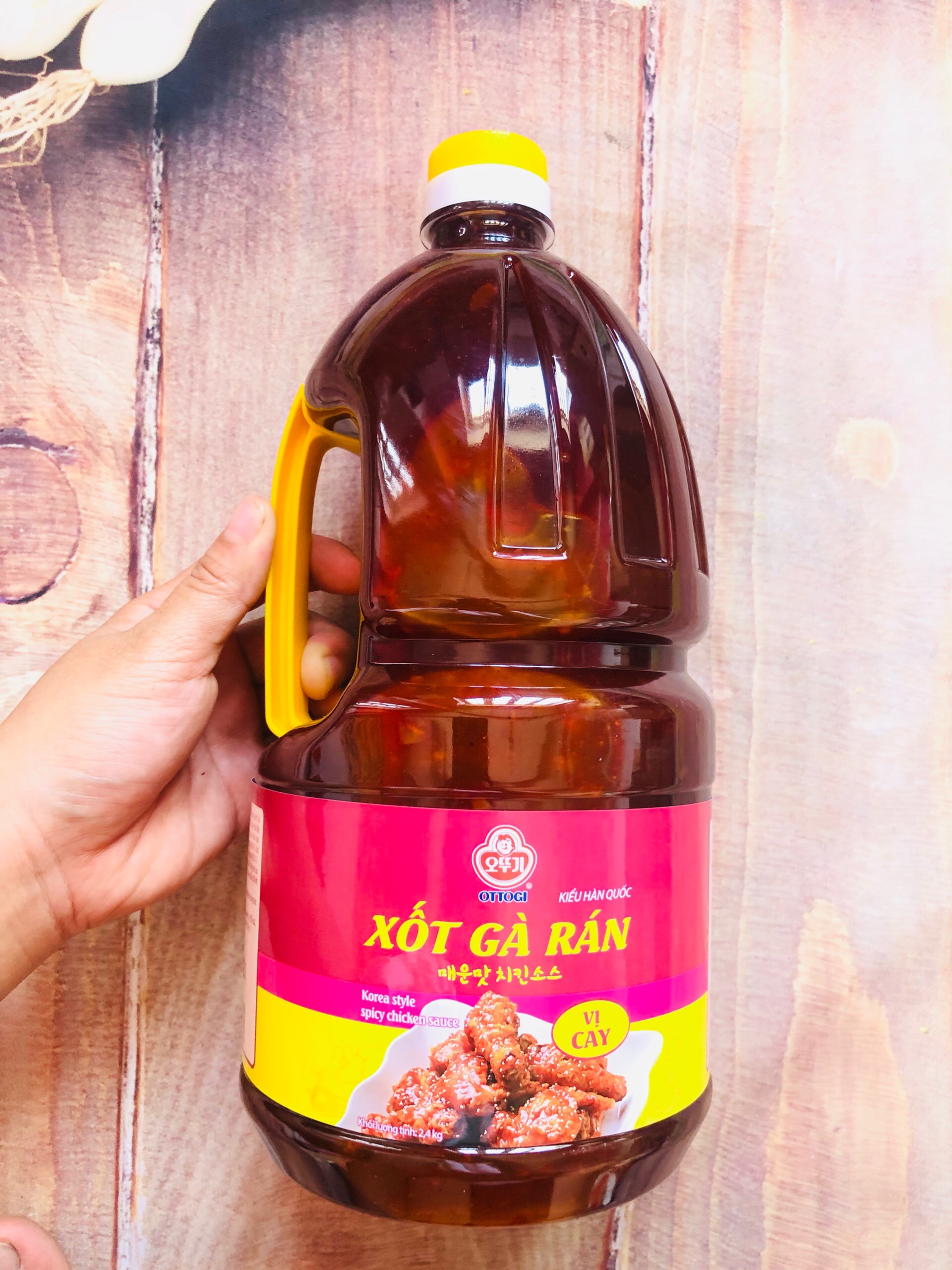 200g sốt phủ gà rán ottogi vị cay
