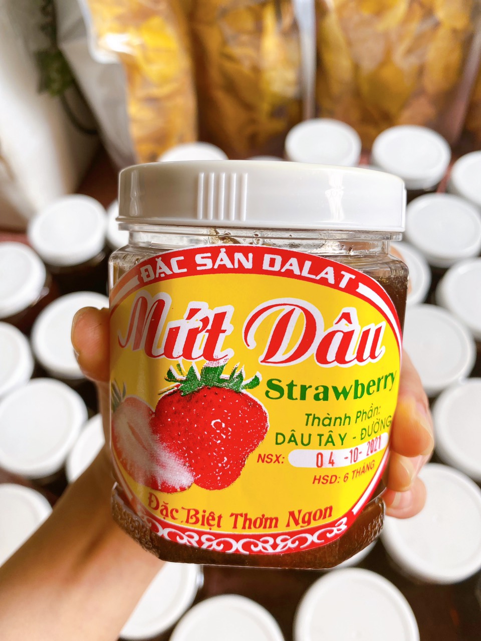 Mứt dâu tây - Đặc sản Đà Lạt